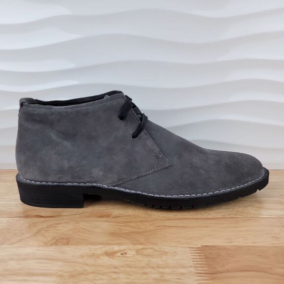 John Varvatos Other - John Varvatos Star USA D‎ Mens Size 13 Gray Suede Leather Chukka Desert Boots